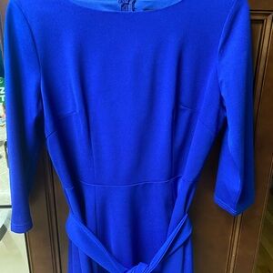 Elegant Blue Women's Dress